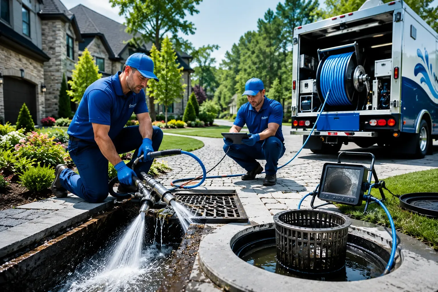 Local outdoor drain cleaning professionals in Lee, NH