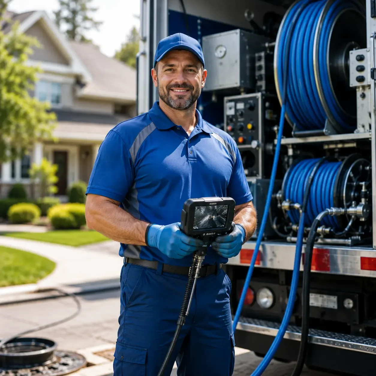 Local outdoor drain cleaning specialists in Lee, NH